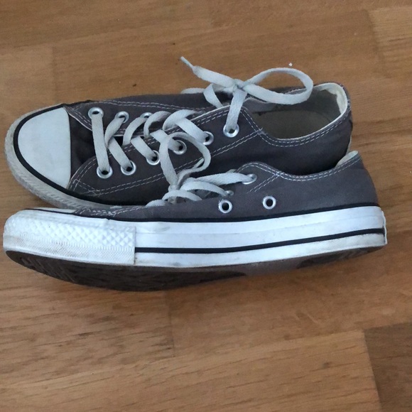 Grey Converse All Stars - Picture 5 of 9